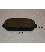 JAPAN PARTS - PP311AF - Колодки торм.  диск. MX-5 III (05-)